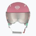 Kinderskihelm HEAD Maja Visor Paw rosa 2