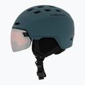 Skihelm HEAD Radar night petrol/silver red 3