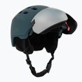 Skihelm HEAD Radar night petrol/silver red 9