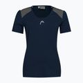 Damen-Tennisshirt HEAD Club 22 Tech navy blau 814431