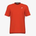 Tennis Shirt Herren HEAD Slice orange