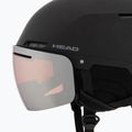 Skihelm HEAD Cinema black/silver red 7