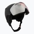 Skihelm HEAD Cinema black/silver red 9