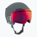 Skihelm Damen HEAD Cinema Pro W grey/red yellow
