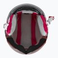 Skihelm Kinder HEAD Maja Visor white/silver red 5