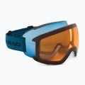Skibrille HEAD Magnify 5K blue/petrol/5k blue/orange