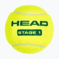 Tennisbälle Kinder HEAD Stage 1 3 Stk. green 3