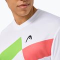 Tennis-Shirt Herren HEAD Topspin gi/print perf m 3