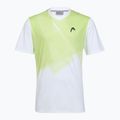 Tennis-Shirt Herren HEAD Topspin print vision m/lime