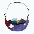Ticket To The Moon Upcycled Sling Umhängetasche lila/burgund 2