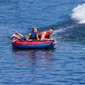 Towable O'Brien Super Screamer Boat Tube Red/Blue 7
