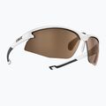 Bliz Motion S3 glänzend weiß/bernsteinfarben Fahrradbrille 2