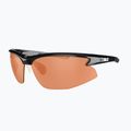 Bliz Motion S2 glänzend metallisch schwarz/orange Fahrradbrille 3