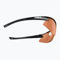 Bliz Motion S2 glänzend metallisch schwarz/orange Fahrradbrille 5