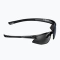 Bliz Motion S3 glänzend metallisch schwarz/rauchsilber verspiegelte Fahrradbrille 6