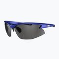 Bliz Motion S3 matt metallic blau/rauchsilber verspiegelte Fahrradbrille 3