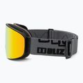 Skibrille Bliz Flow matt black/brown gold multi/yellow 5