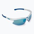 Bliz Hybrid Fahrradbrille weiß-blau 52806-03