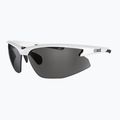 Bliz Motion S3 glänzend weiß/rauchsilber verspiegelte Fahrradbrille 3