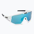 Bliz Vision S3 matt weiß/rauchblau multi Fahrradbrille