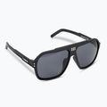 Bliz Targa S3 mattschwarz/rauchsilberne Spiegelradbrille