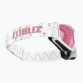 Skibrille Kinder Bliz Pixie Jr white/pink 4