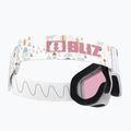 Skibrille Kinder Bliz Pixie Jr white/pink 5