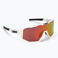 Sonnenbrille Bliz Fusion matt white/smoke red multi 2
