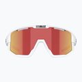Sonnenbrille Bliz Fusion matt white/smoke red multi 5