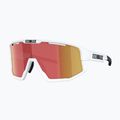 Sonnenbrille Bliz Fusion matt white/smoke red multi 7