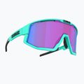 Bliz Fusion Nano Optics Nordic Light S2 Fahrradbrille matt türkis/begonien/violett blau multi 3