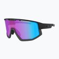 Bliz Vision Nano Optics Nordic Light S2 Fahrradbrille matt schwarz/hell begonia/violett blau multi 3