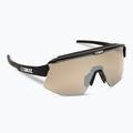 Bliz Breeze Polarized S3+S2 mattschwarz/braun-silber verspiegelt/basic orange Fahrradbrille 2