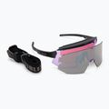 Sonnenbrille Bliz Breeze Small Nano Optics Nordic Light matt black/begonia/violet blue
