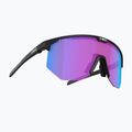 Bliz Hero Nano Optics Nordic Light S2 Fahrradbrille matt schwarz/hell begonia/violett blau multi 2