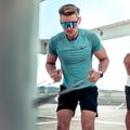 Bliz Hero Nano Optics Nordic Light S2 Fahrradbrille matt schwarz/hell begonia/violett blau multi 12