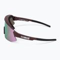 Bliz Breeze Small S3+S1 matt bordeaux / braun rosa multi / rosa Fahrradbrille 52212-44 5