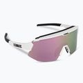 Bliz Breeze Small S3+S0 matt weiß/braun rose multi/klar Fahrradbrille 2