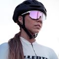 Bliz Hero S3 matt weiß/braun rosa multi Fahrradbrille 9