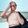 Bliz Hero S3 matt weiß/braun rosa multi Fahrradbrille 11