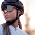 Bliz Hero Small S3 transparent rosa/Rauch Fahrradbrille 9