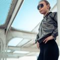Bliz Hero Small S3 transparent rosa/Rauch Fahrradbrille 10