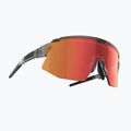 Bliz Breeze S3+S2 transparent dunkelgrau/braun rot multi/orange Fahrradbrille 3