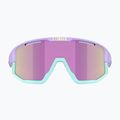 Sonnenbrille Bliz Fusion matte pastel purple yellow logo/brown pink multi 6