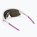 Bliz Matrix S3 matt weiß lila Logo / braun rosa multi 52304-04 Fahrradbrille 2