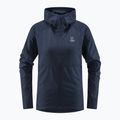 Damen-Trekking-Sweatshirt Haglöfs Skuta Hood navy blau 605072