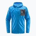 Herren Haglöfs L.I.M Shield Hood Windjacke blau 605236