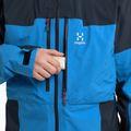 Herren Haglöfs Spitz GTX PRO Regenjacke blau 605390 7