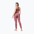 Damen-Workout-Leggings Casall Essential Block Nahtlos Hohe Taille rosa 21514 3