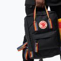 Fjällräven Kanken Rainbow Schlüsselanhänger mit Regenbogenmuster 5